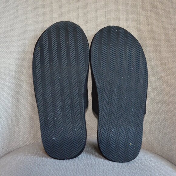 Ralph Lauren Polo Black Slip-On Scuff Slipper Men's size small 6-7.5 - Picture 6 of 6